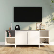 vidaXL fehér szerelt fa TV-szekrény 130 x 35 x 50 cm bútor