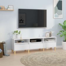 vidaXL fehér szerelt fa TV-szekrény 150 x 30 x 44,5 cm bútor