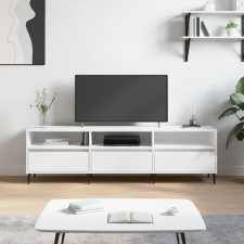 vidaXL fehér szerelt fa TV-szekrény 150 x 30 x 44,5 cm bútor