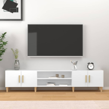 vidaXL fehér szerelt fa TV-szekrény 180 x 31,5 x 40 cm bútor