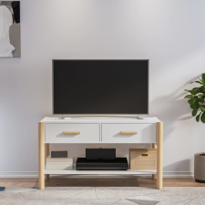 vidaXL fehér szerelt fa TV-szekrény 82x38x45 cm bútor