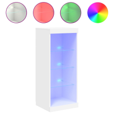 vidaXL fehér tálalószekrény LED-világítással 41 x 37 x 100 cm (836728) bútor