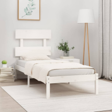 vidaXL fehér tömör fa ágykeret 100 x 200 cm ágy és ágykellék