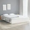 vidaXL fehér tömör fa ágykeret 120x200 cm