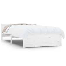 vidaXL fehér tömör fa ágykeret 90 x 190 cm (3FT Single) (815010) ágy és ágykellék