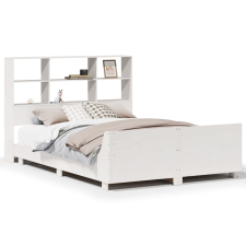 vidaXL fehér tömör fenyőfa ágy matrac nélkül 120 x 200 cm (3323693) ágy és ágykellék