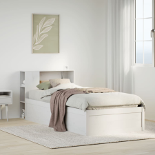 vidaXL fehér tömör fenyőfa ágy matrac nélkül 90 x 200 cm ágy és ágykellék