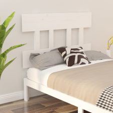 vidaXL fehér tömör fenyőfa ágyfejtámla 103,5x3x81 cm ágy és ágykellék