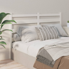 vidaXL fehér tömör fenyőfa ágyfejtámla 126 x 4 x 100 cm ágy és ágykellék