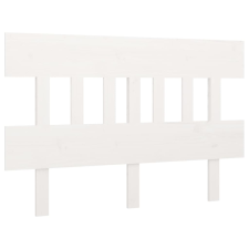 vidaXL fehér tömör fenyőfa ágyfejtámla 143,5x3x81 cm (819121) ágy és ágykellék