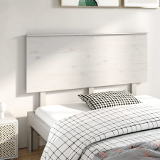vidaXL fehér tömör fenyőfa ágyfejtámla 144x6x82,5 cm ágy és ágykellék