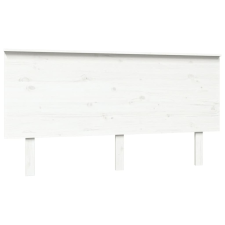 vidaXL fehér tömör fenyőfa ágyfejtámla 154x6x82,5 cm (819176) ágy és ágykellék