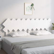 vidaXL fehér tömör fenyőfa ágyfejtámla 196x3x80,5 cm ágy és ágykellék