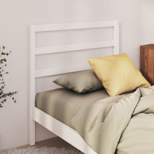 vidaXL fehér tömör fenyőfa ágyfejtámla 81 x 4 x 100 cm ágy és ágykellék
