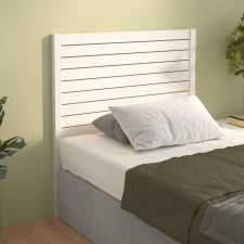 vidaXL fehér tömör fenyőfa ágyfejtámla 96 x 4 x 100 cm ágy és ágykellék