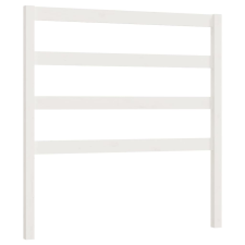 vidaXL fehér tömör fenyőfa ágyfejtámla 96 x 4 x 100 cm (817621) ágy és ágykellék
