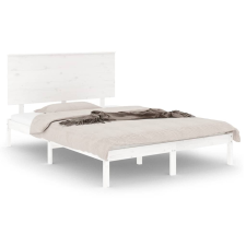 vidaXL fehér tömör fenyőfa ágykeret 120 x 200 cm (3104799) ágy és ágykellék