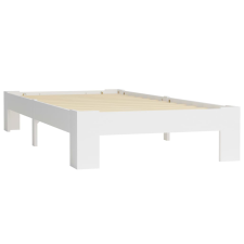 vidaXL fehér tömör fenyőfa ágykeret 90 x 200 cm  (283292) ágy és ágykellék