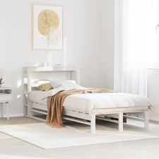 vidaXL fehér tömör fenyőfa ágykeret matrac nélkül 90 x 190 cm ágy és ágykellék