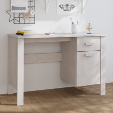 vidaXL fehér tömör fenyőfa asztal 113 x 50 x 75 cm íróasztal