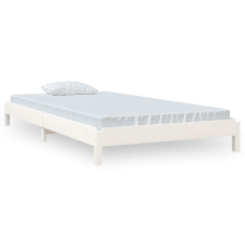 vidaXL fehér tömör fenyőfa egymásra rakható ágy 80x200 cm (820398) ágy és ágykellék