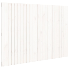 vidaXL fehér tömör fenyőfa fali fejtámla 159,5x3x110 cm (824949) ágy és ágykellék
