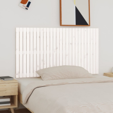 vidaXL fehér tömör fenyőfa fali fejtámla 166x3x90 cm ágy és ágykellék