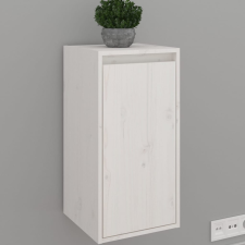 vidaXL fehér tömör fenyőfa faliszekrény 30 x 30 x 60 cm bútor