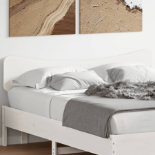 vidaXL fehér tömör fenyőfa fejtámla 160 cm ágy és ágykellék