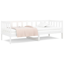 vidaXL fehér tömör fenyőfa kanapéágy 80 x 200 cm (814685) ágy és ágykellék