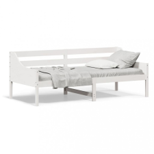 vidaXL Fehér tömör fenyőfa kanapéágy 90 x 200 cm ágy és ágykellék