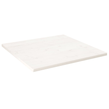 vidaXL fehér tömör fenyőfa ovális asztallap 70x70x2,5 cm bútor