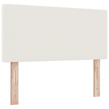 vidaXL Fejtámla Egyszerű Design Krém Színű 80 cm Kordbársony (42007043) ágy és ágykellék
