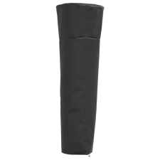 vidaXL fekete 420D oxford szövet piramis alakú fűtőhuzat 86x47x241 cm kerti bútor