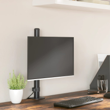 vidaXL fekete acél monitorállvány VESA 75/100 mm tv állvány és fali konzol