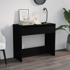 vidaXL fekete acél tálalóasztal 89 x 41 x 76,5 cm bútor