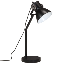 vidaXL fekete asztali lámpa 25 W 17x17x60 cm E27 világítás