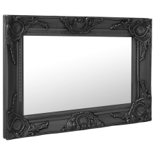 vidaXL fekete barokk stílusú fali tükör 60 x 40 cm (320331) bútor