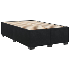 vidaXL fekete bársony ágykeret 120 x 190 cm (3284621) ágy és ágykellék