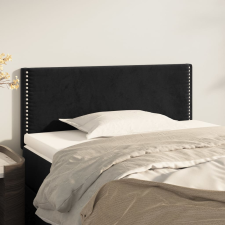 vidaXL fekete bársony fejtámla 80 x 5 x 78/88 cm ágy és ágykellék