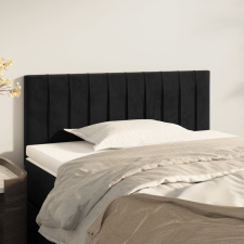 vidaXL fekete bársony fejtámla 90x5x78/88 cm ágy és ágykellék
