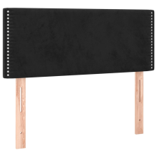 vidaXL fekete bársony fejtámla 90x5x78/88 cm (345900) ágy és ágykellék