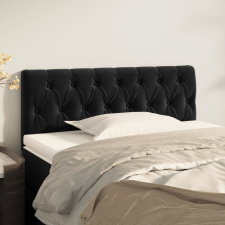 vidaXL fekete bársony fejtámla 90x7x78/88 cm ágy és ágykellék