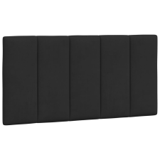 vidaXL fekete bársony fejtámla párna 100 cm (374657) ágy és ágykellék