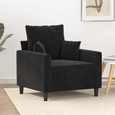 vidaXL fekete bársony kanapéfotel 60 cm bútor