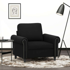 vidaXL fekete bársony kanapéfotel 60 cm bútor