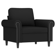 vidaXL fekete bársony kanapéfotel 60 cm (359514) bútor
