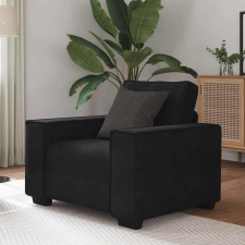 vidaXL fekete bársony kanapéfotel 60 cm (4105005) bútor