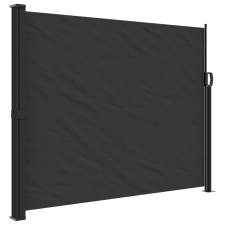 vidaXL fekete behúzható oldalsó napellenző 160 x 500 cm (4004429) kerti bútor