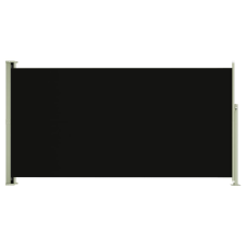 vidaXL fekete behúzható oldalsó terasz napellenző 160 x 300 cm (317880) kerti bútor
